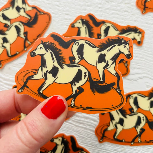 Horsing Around Sticker - Warm Gift Shop
