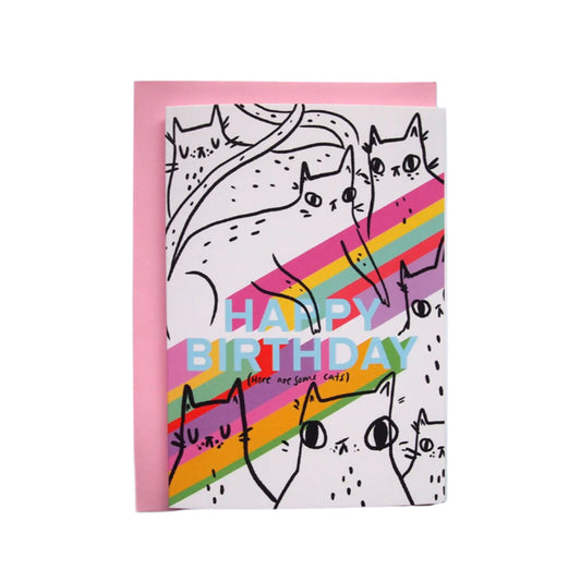 Some Cats Rainbow | Birthday Card