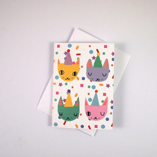 Confetti Cats | Birthday Card
