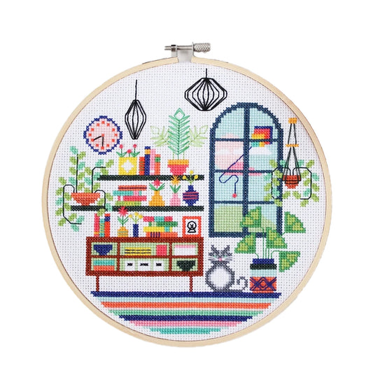 Luna's Living Room | Cross Stitch Kit