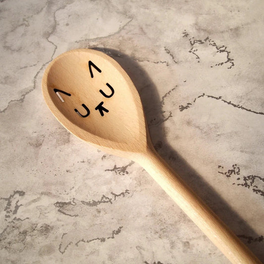 Wooden Spoon | Sleepy Cat