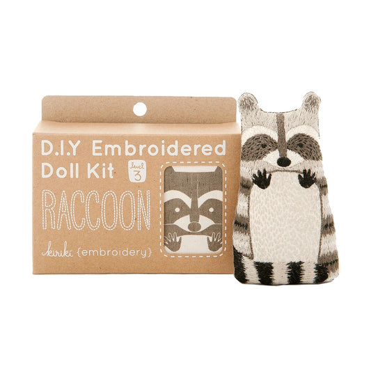 Embroidery Kit | Raccoon