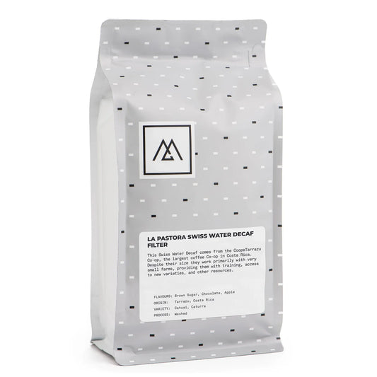Monogram Coffee | La Pastora Swiss Water Decaf