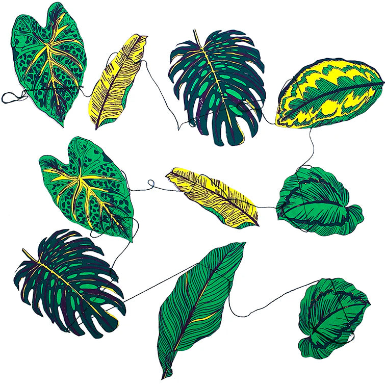 Sewn Garland | Leaves