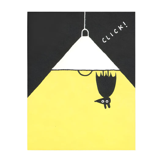 Bat Nightlight | Blank Card