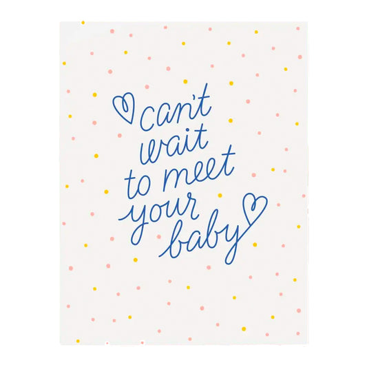 Meet Your Baby | New Baby Card - Warm Gift Shop