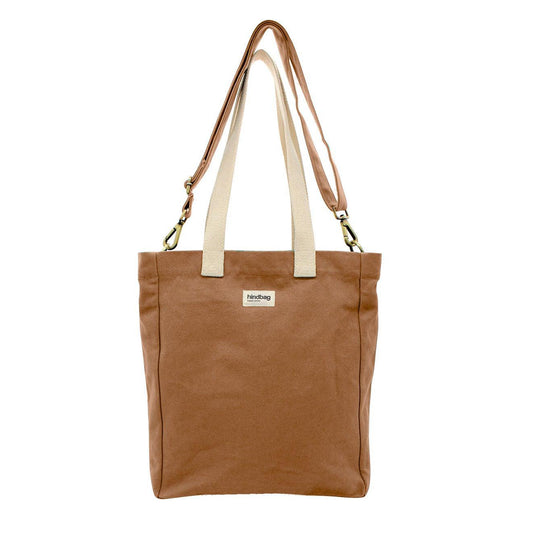 Hindbag | Paul Vertical Tote Bag Cinnamon - Warm Gift Shop