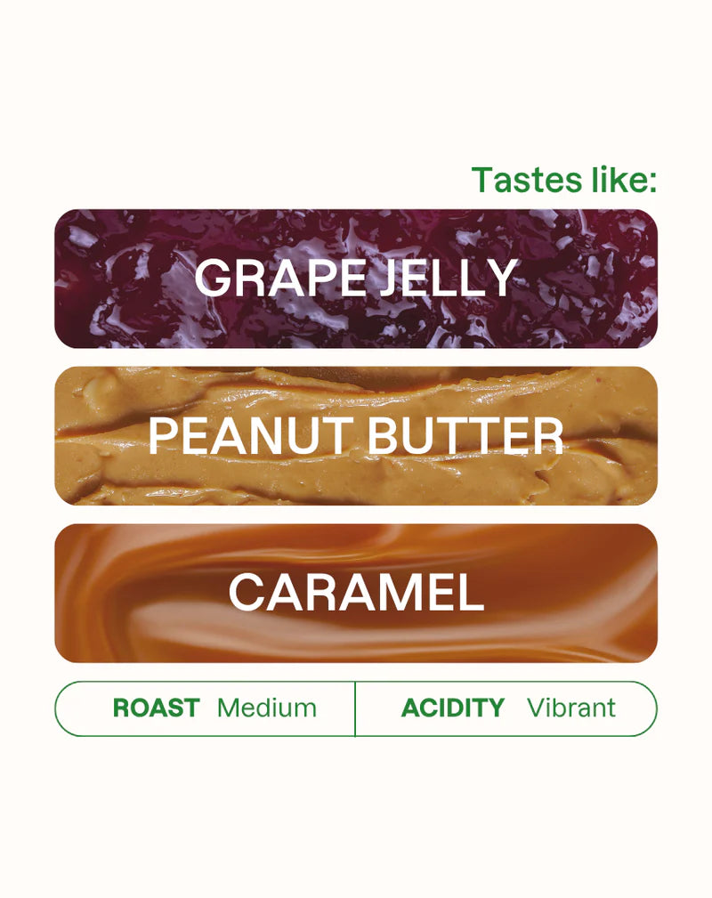 Monogram Coffee | Peanut Butter Jelly Time