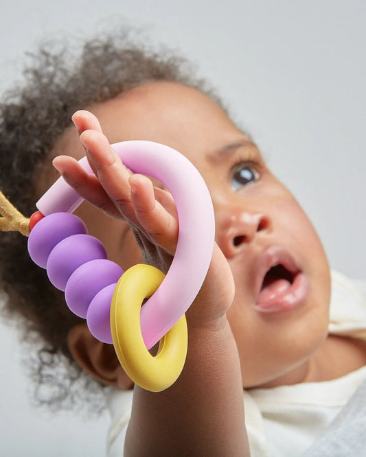 Teether | Plum Arch Ring