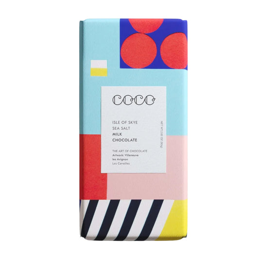 Isle of Skye Sea Salt Milk Chocolate Bar