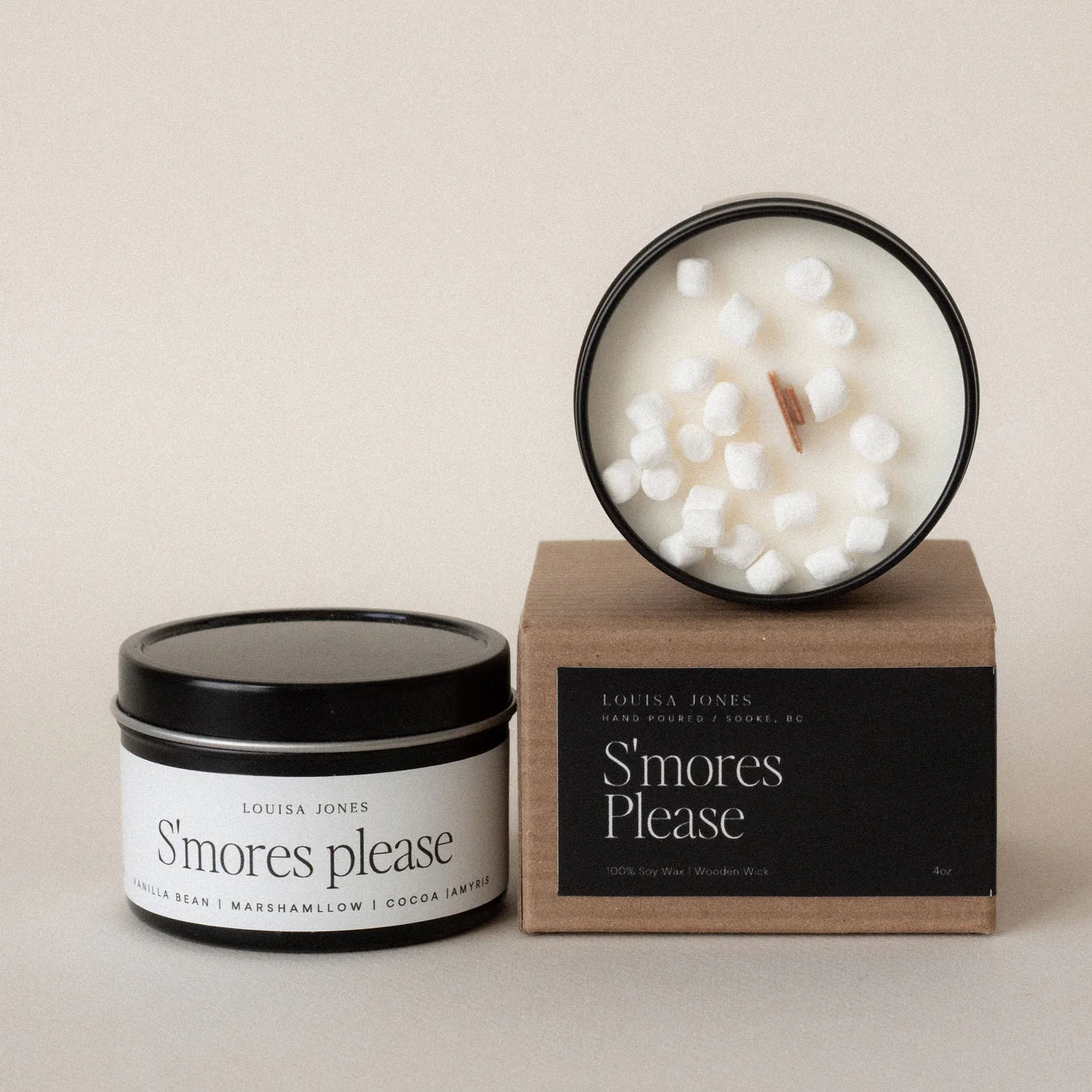 S'mores Please 4oz Candle