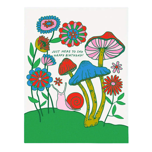 Snail | Birthday Card - Warm Gift Shop