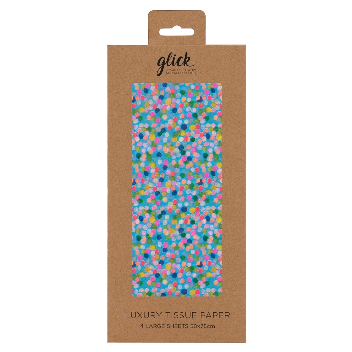 Tissue Paper Pack | Spotty Blue