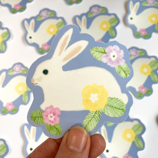 Spring Bunny Sticker