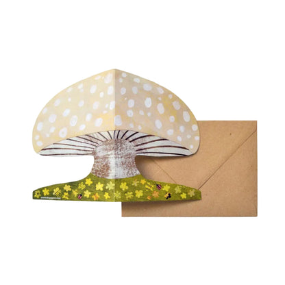 Spring Mushroom | Blank Card