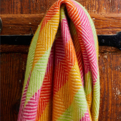 Stripe Wool Throw | Refresh