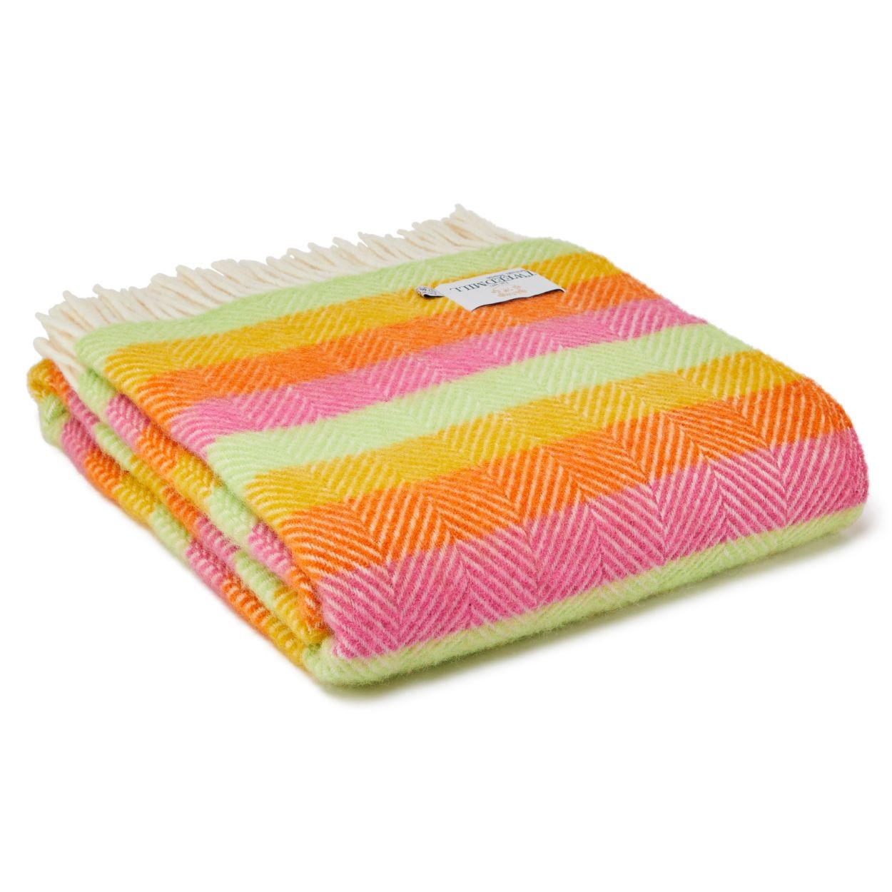 Stripe Wool Throw | Refresh