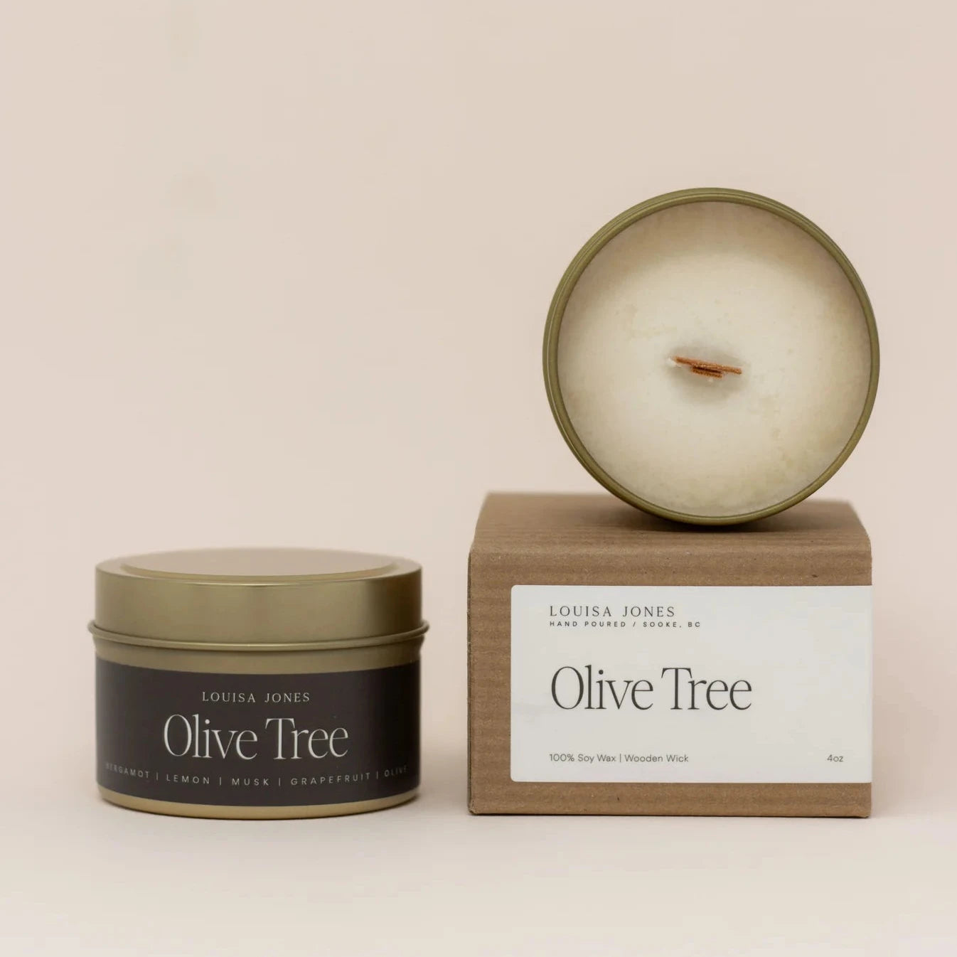 Olive Tree 4oz Candle