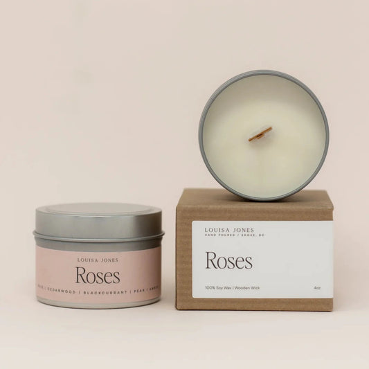 Roses 4oz Candle