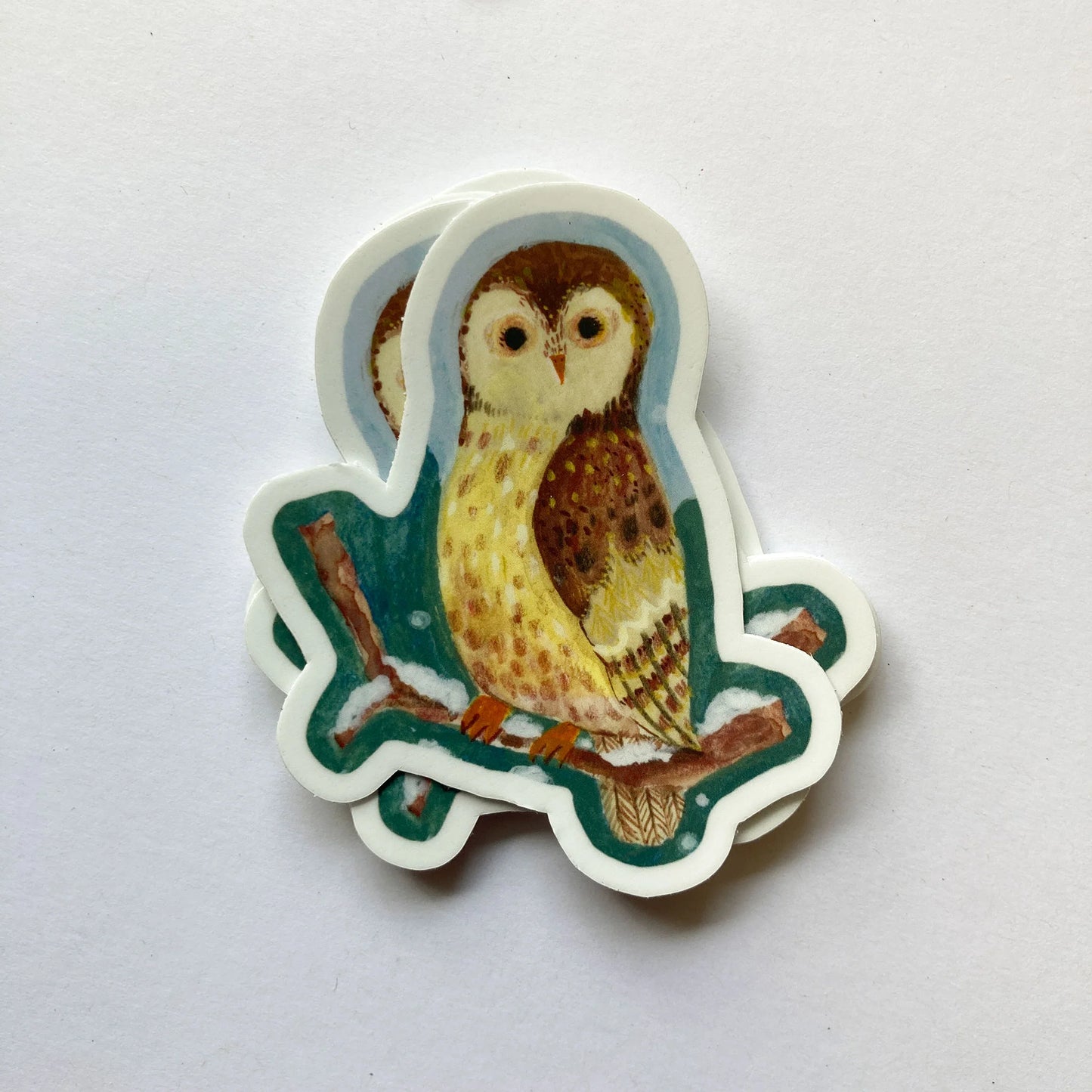 Winter Owl Sticker